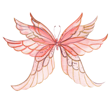 Watercolor colorful butterfly. Illustration of monarch butterfly.Hand drawn insect illustration png