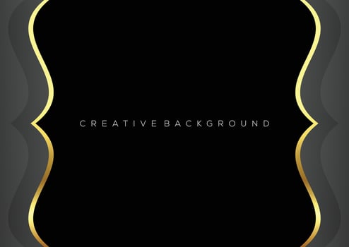 gray with luxury line design decoration background vector