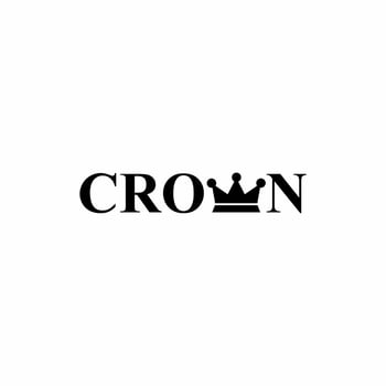 crown logo design, logotype and vector logo