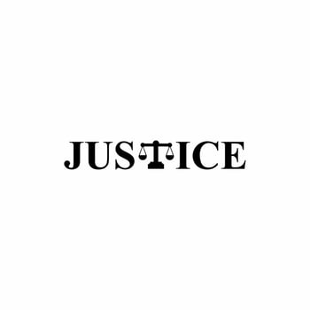 jsutice logo design, logotype and vector logo