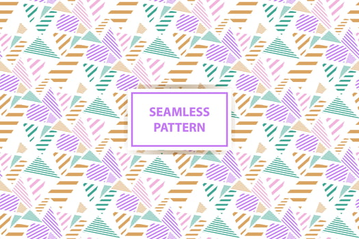 Vector seamless pattern. Abstract graphic background. modern style ornament. Repeat vintage design for decor, print, textile, fabric, fashion
