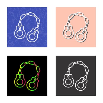 Handcuff Vector Icon