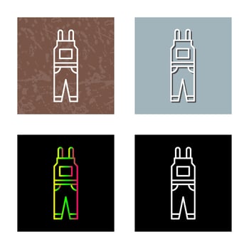 Jumpsuit Vector Icon