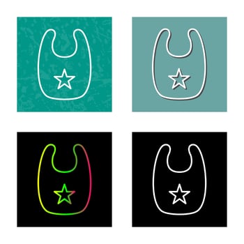 Bib Vector Icon