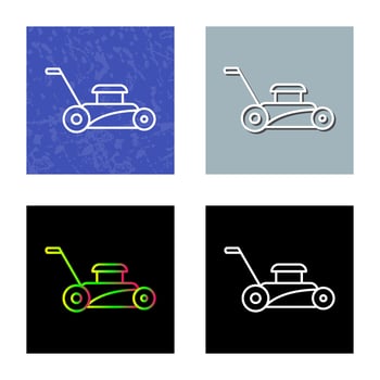 Lawn Mower Vector Icon