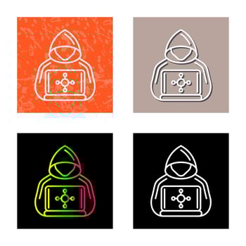 Hacker Vector Icon