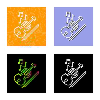 Violin Vector Icon