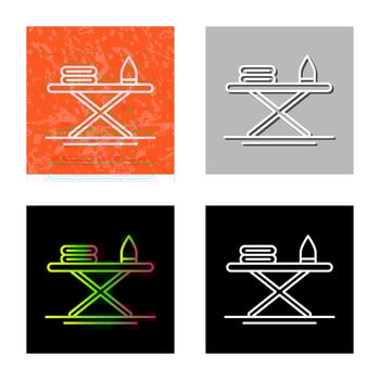 Iron Board Vector Icon