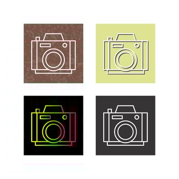 Photo Camera Vector Icon
