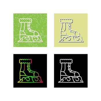 Snow Boots Vector Icon