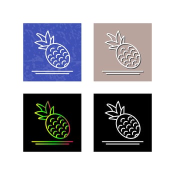 Pineapple Vector Icon