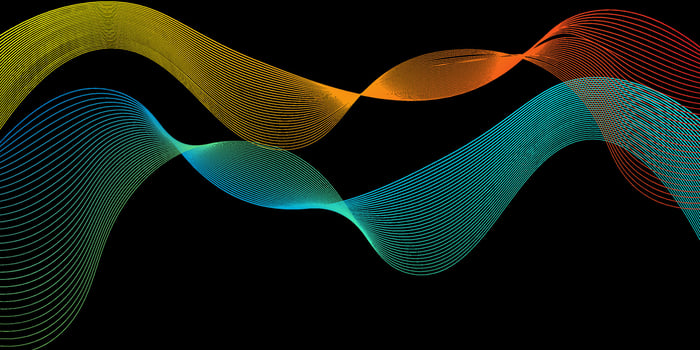 HUD Curve line futuristic background vector for technology and finance concept and education for future