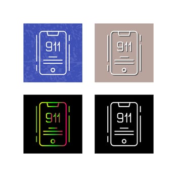 911 Vector Icon
