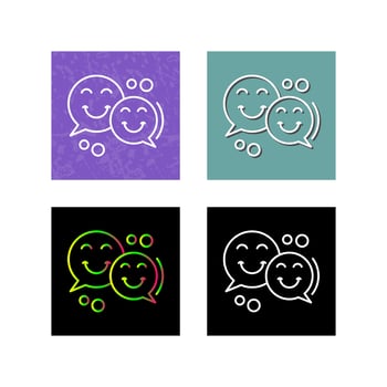 Chatting Vector Icon