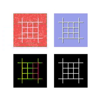 Square Layout Vector Icon