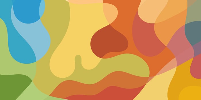 abstract arts colorful organic background vector