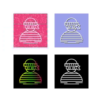 Thief Vector Icon