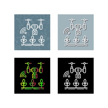 Smart Farm Vector Icon
