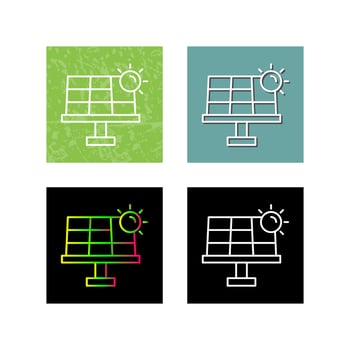 Solar Energy Vector Icon