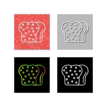 Toast Vector Icon