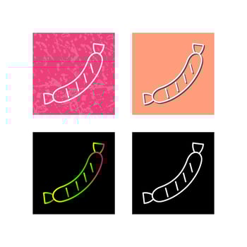 Sausage Vector Icon