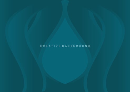 abstract greenish blue gradient background vector