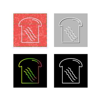 Toast Vector Icon
