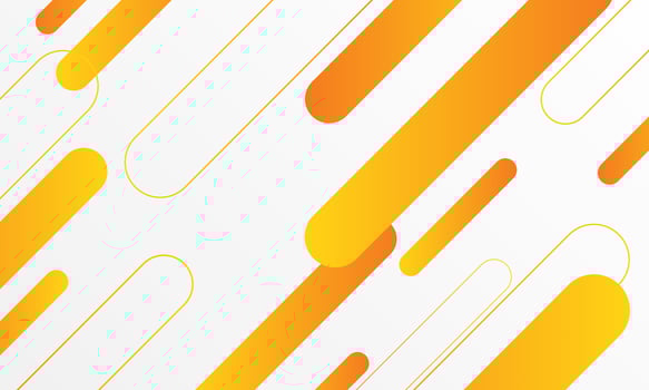 Abstract liquid shape Orange gradient template banner with gradient color dot technology background Design with vector design