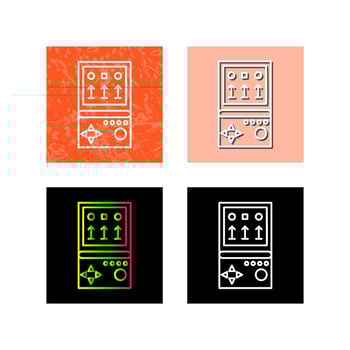 Unique Brick Game Vector Icon