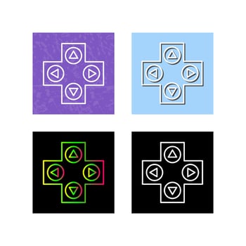 Unique Gaming Control Vector Icon