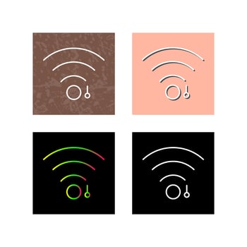 Unique WiFi Sign Vector Icon