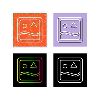 Unique Images Vector Icon