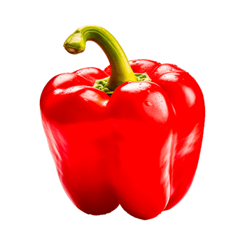 Bell pepper Chili pepper Vegetable, Red Pepper, Generative  Ai png