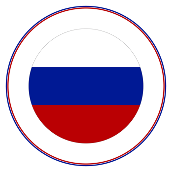 Russian flag in shape. Flag of Russia in shape. png