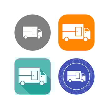 Unique Shipment Vector Icon