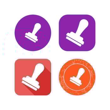 Stamp Vector Icon