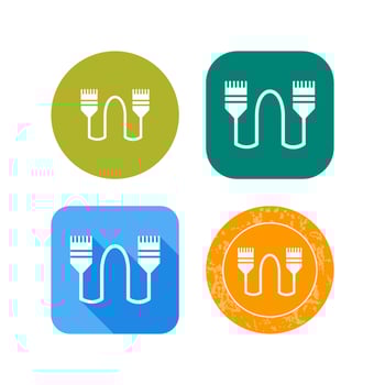 Internet Cable Vector Icon