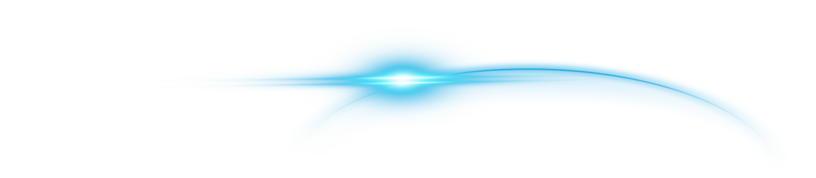 The edge of a blue solar eclipse on transparent background. Blue eclipse for product advertising, natural phenomena, horror concept and others. png
