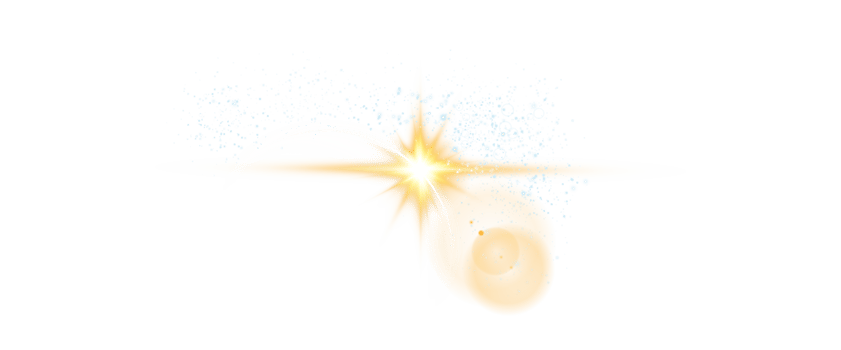 The edge of a golden solar eclipse on transparent background. Golden eclipse for product advertising, natural phenomena, horror concept and others. png
