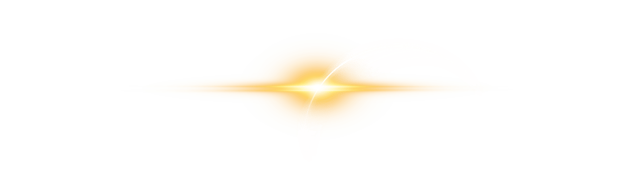 The edge of a golden solar eclipse on transparent background. Golden eclipse for product advertising, natural phenomena, horror concept and others. png