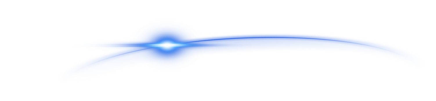 The edge of a blue solar eclipse on transparent background. Blue eclipse for product advertising, natural phenomena, horror concept and others. png