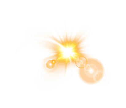 The edge of a golden solar eclipse on transparent background. Golden eclipse for product advertising, natural phenomena, horror concept and others. png
