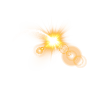 The edge of a golden solar eclipse on transparent background. Golden eclipse for product advertising, natural phenomena, horror concept and others. png