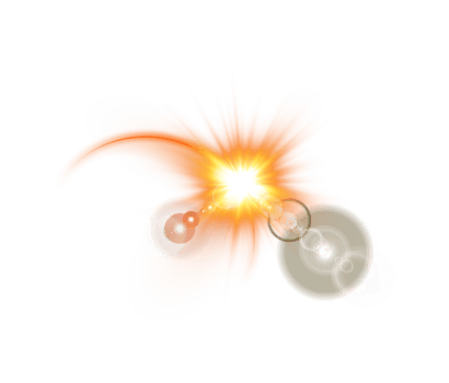 The edge of a golden solar eclipse on transparent background. Golden eclipse for product advertising, natural phenomena, horror concept and others. png