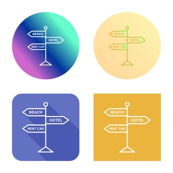 Signboard Vector Icon