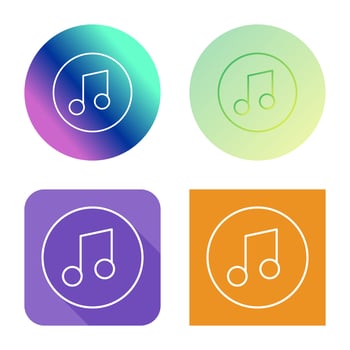 Music Player Vector Icon