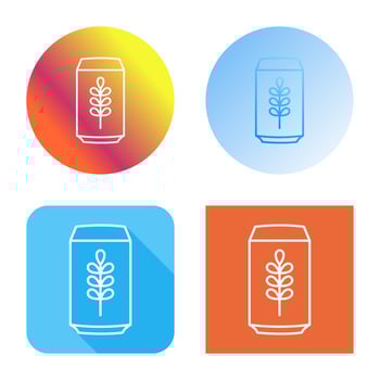 Beer Can Vector Icon