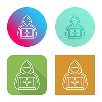 Hacker Vector Icon