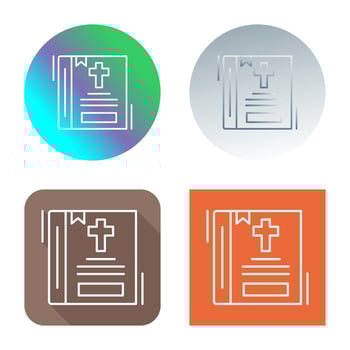 Bible Vector Icon