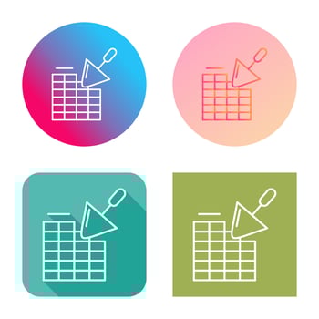 Brickwall Vector Icon
